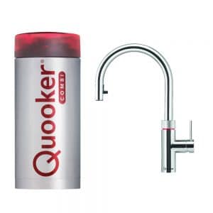 Quooker Flex chroom met combi+ boiler