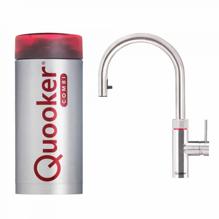 Quooker Flex RVS met combi+ boiler