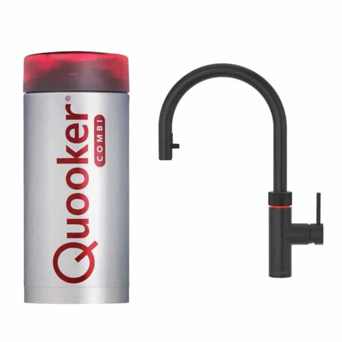 Quooker Flex zwart combi+ reservoir